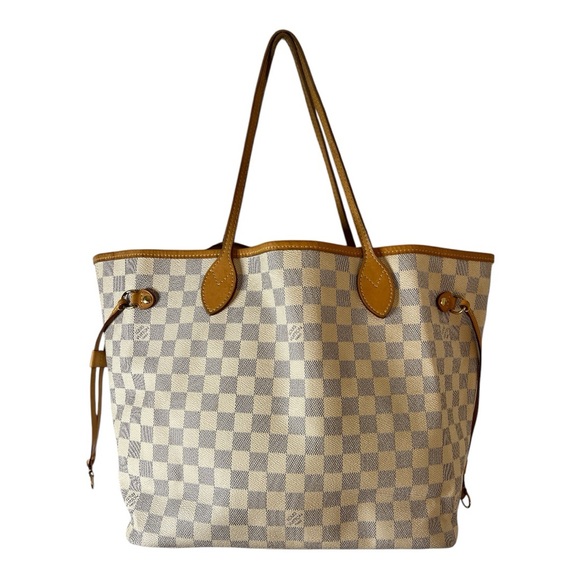 Louis Vuitton Damier Azur Neverfull MM Tote Medium - Picture 2 of 9